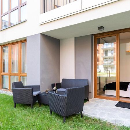 New Apartment, Private Patio Krakau Buitenkant foto